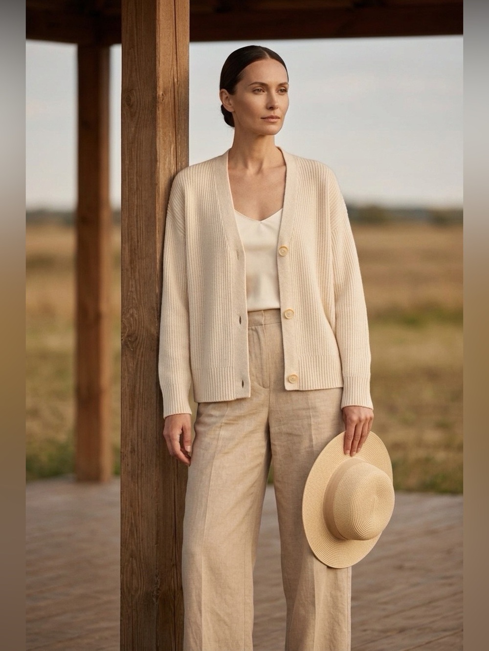 Patagonia Women’s Recycled Wool Cardigan Ivory Cream Medium 5103